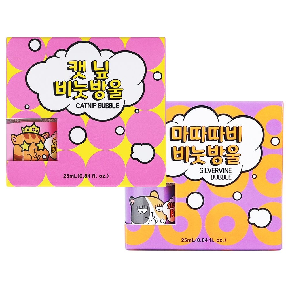 (주)스코반 (현대Hmall) 캣닢 마따따비 비눗방울(X2) 고양이 장난감 [스코캇]