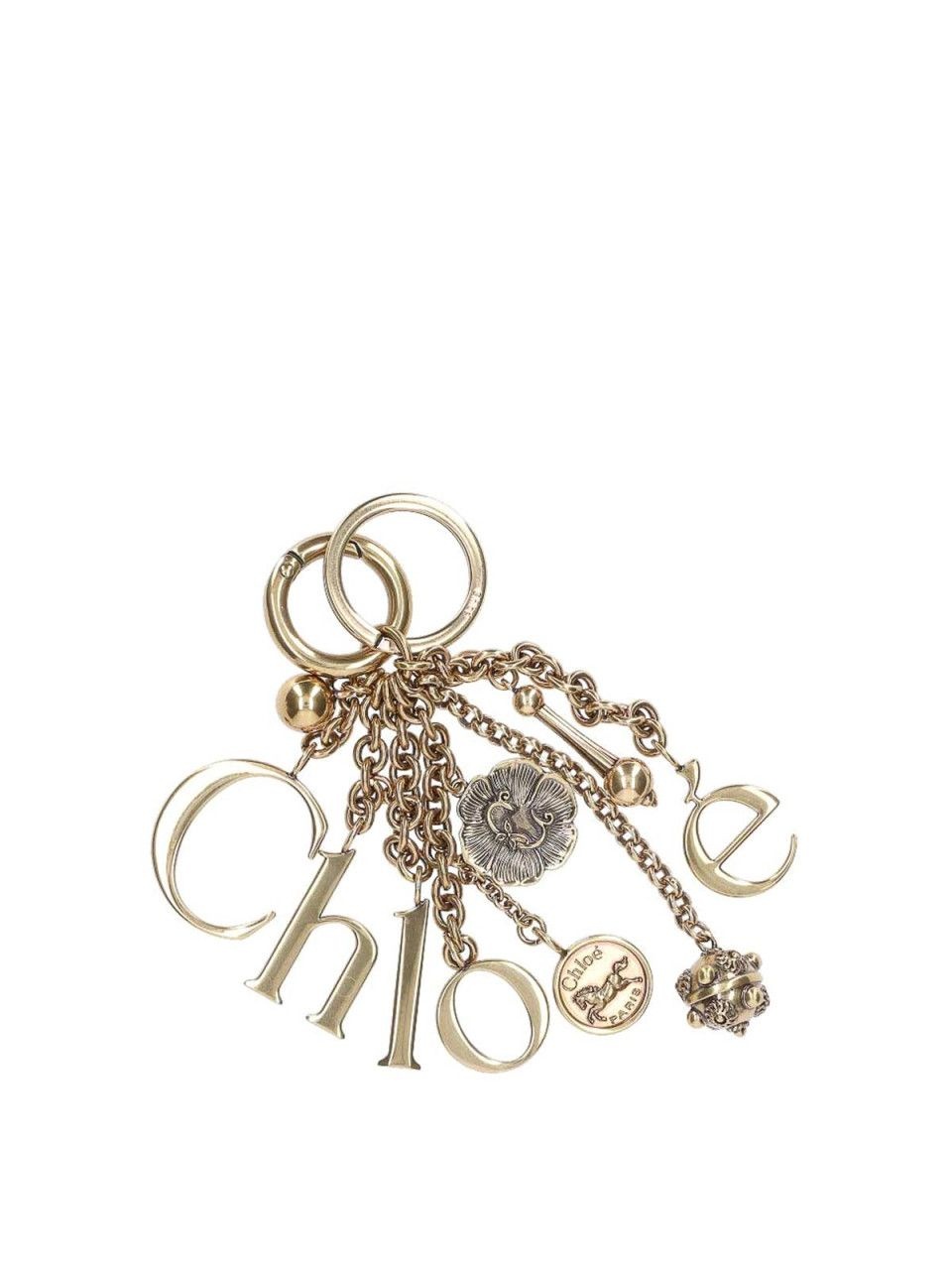 끌로에 [관부가세포함] 라프리마 여성 키 홀더 참 Portachiavi 26SK188CB720Y 골드 /8