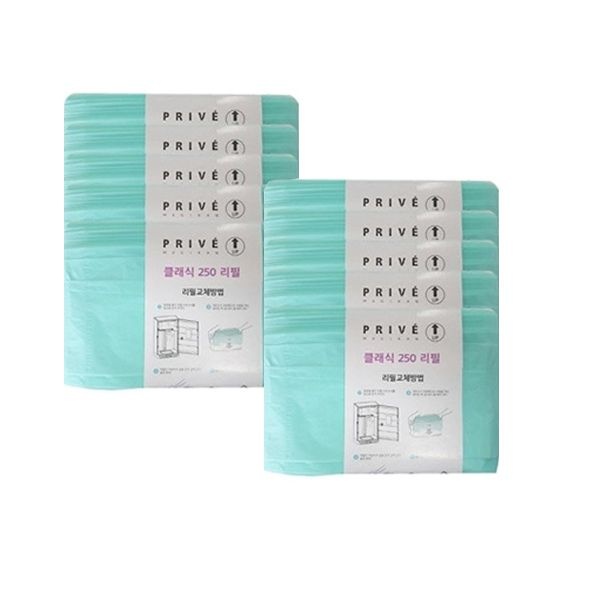 굿드림포유 (현대Hmall) 정품 매직캔 프리베 21리터 전용리필10매 CLASSIC 250R