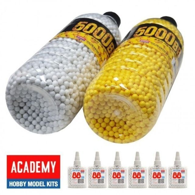 BB탄 비비탄 PET통 보급탄 6mm 5000발 탱크 조립 프라모델 전차