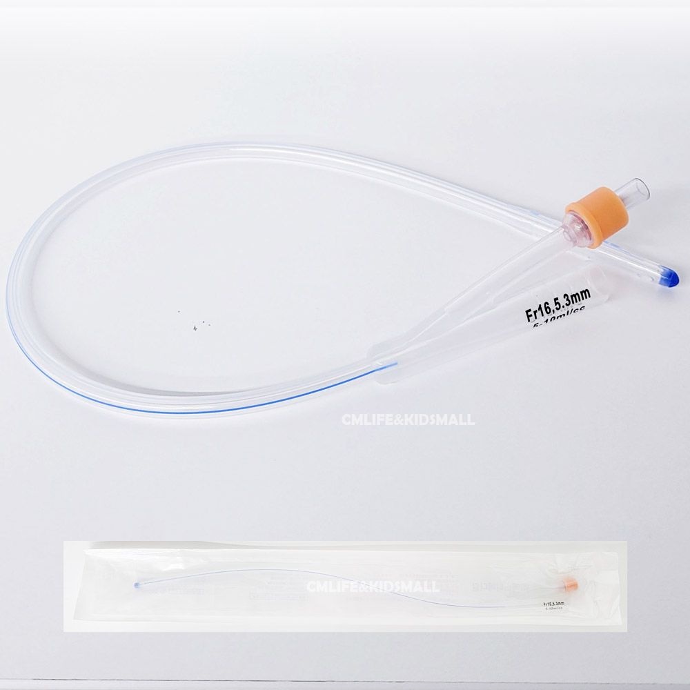 (현대Hmall) 에스디 폴리카테터 16FR 2WAY 1개입/실리콘 카테타 소변줄 비뇨기과용 튜브카테터