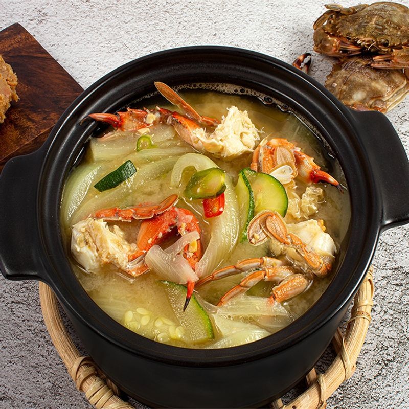 밥도둑푸드 [밥도둑푸드] 돌게된장찌개 200g 3통 국 즉석 간편식 캠핑용 냉동 집밥