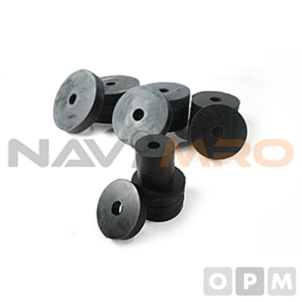 [브이와이][VCH8J517]원형 방진고무 소모품 1EA/D(mm)125/H(mm)25