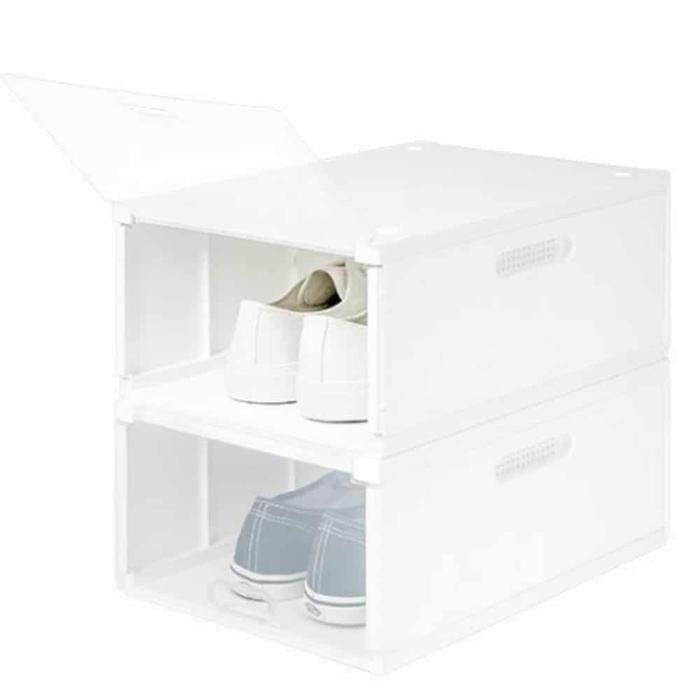 신발 수납장베스트 2팩 개인신발장 신발박스