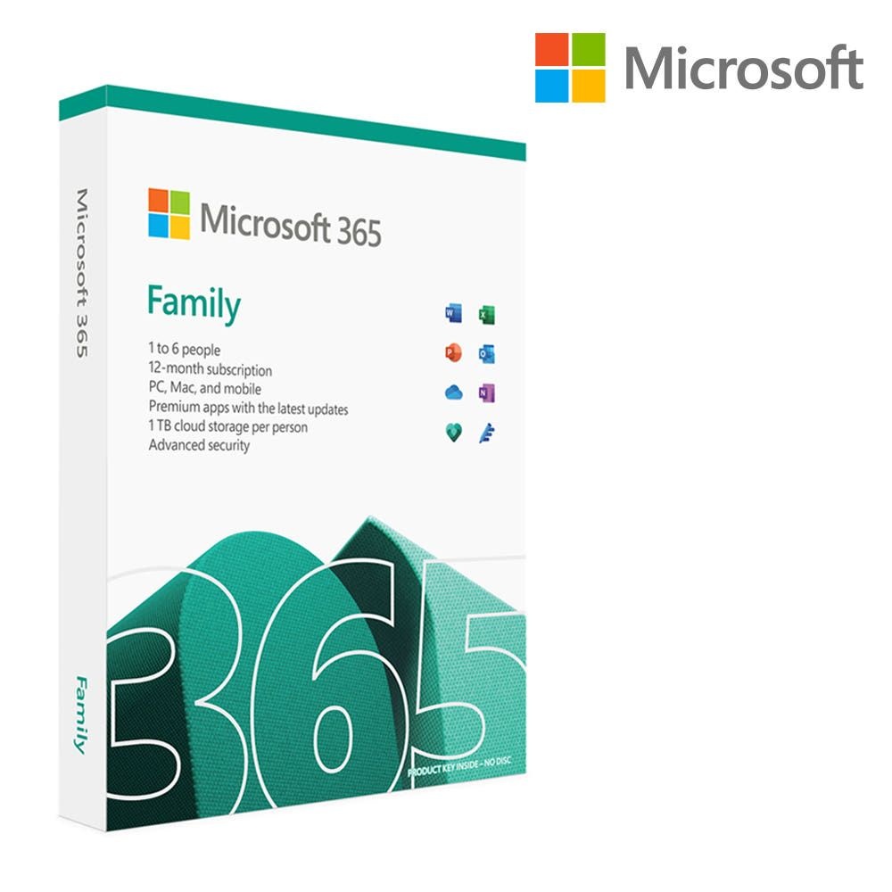 마이크로소프트 MS 오피스 365 패밀리 Family 한글 코파일럿 / MS365 ESD 제품키 M365 / 정품 인증점