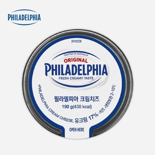 동서 필라델피아 크림치즈 190g (포션치즈)