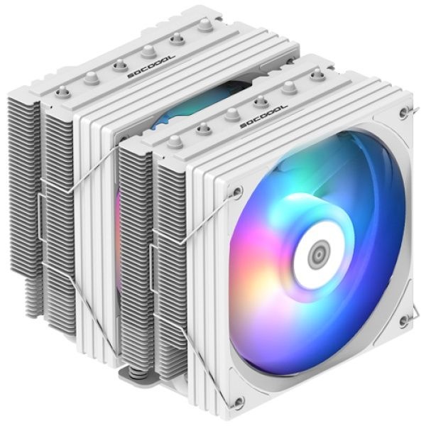 상품상세참조 3RSYS CPU쿨러 3RSYS Socoool RC1400 Quiet 쌍철봉 화이트