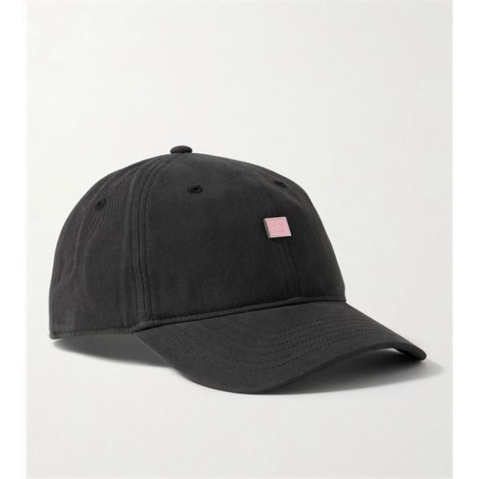 아크네 스튜디오 아크네스튜디오 남여공용 캡 모자 블랙 C40418 900