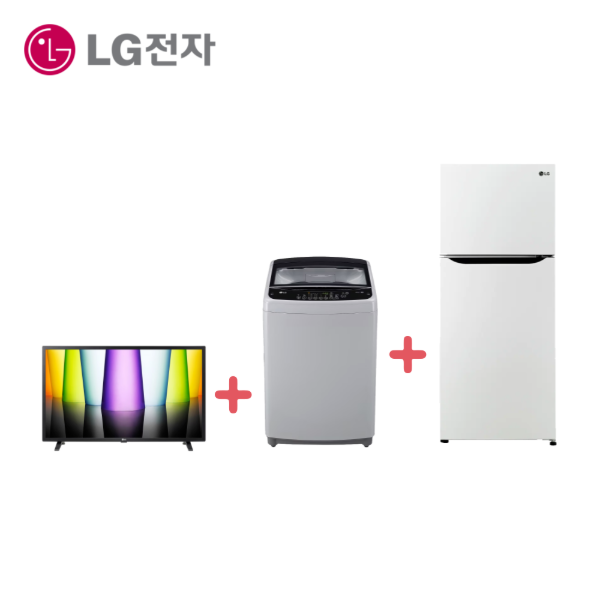 LG전자 KT스카이인터넷가입 LG32인치TV 32LQ635BG 세탁기16K TR16DK 냉장고189L