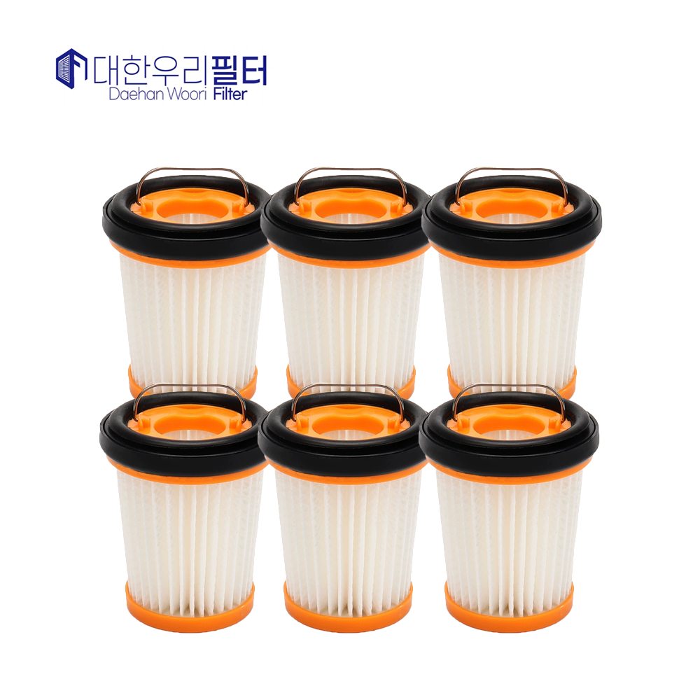 [오늘출발] 대한우리필터 샤크 에보파워 무선청소기 호환 필터 WV250KR WV210KR 6개