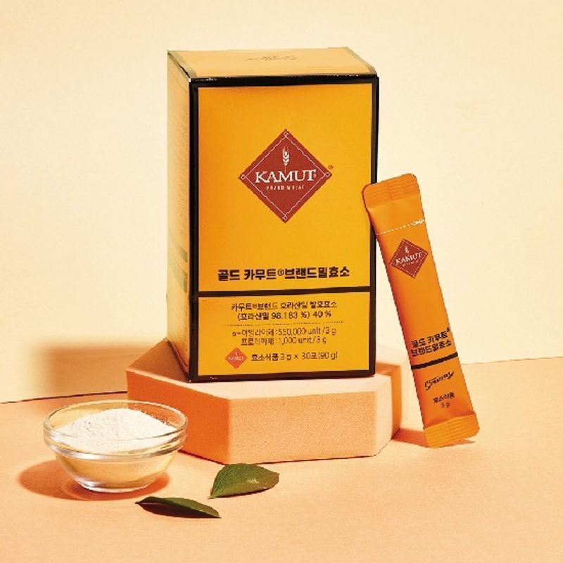 (끝)그레인온 골드카무트효소 3g x 30포 x 3개[35496384] : 롯데ON