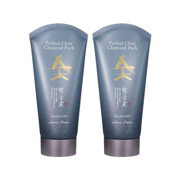 네슈라 스킨후리 퍼펙트 클리어 숯 팩 120g x 2개