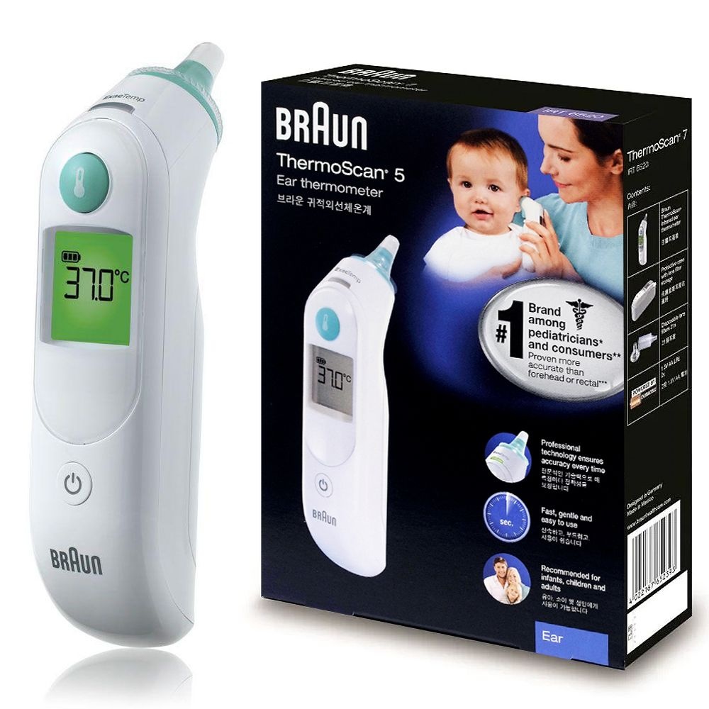 브라운체온계 귀체온계 IRT-6030 기본필터 21개포함 정품 국내A/S