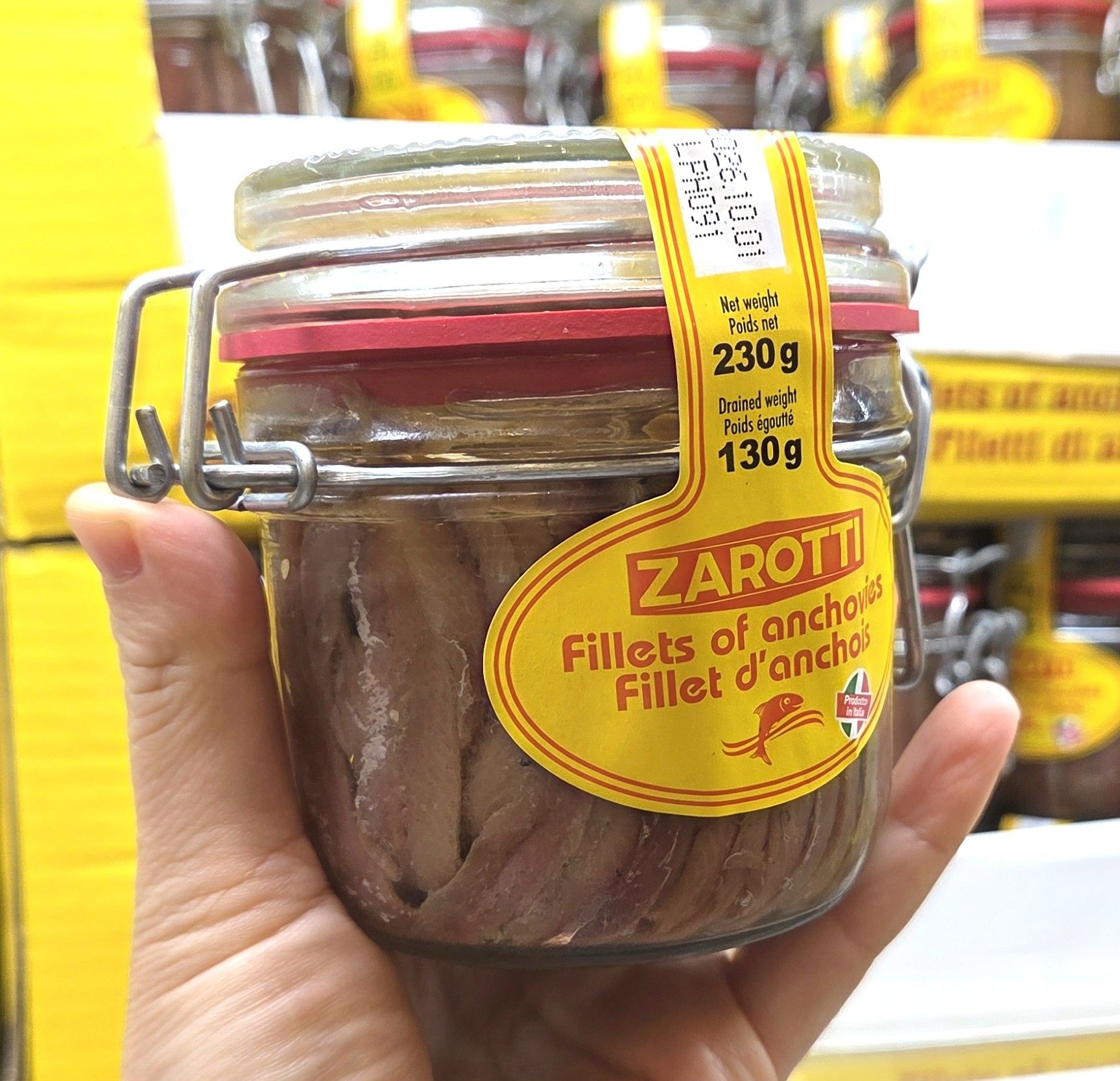 [식자재랜드]코스트코 ZAROTTI 앤초비 230G ZAROTTI ANCHOVY