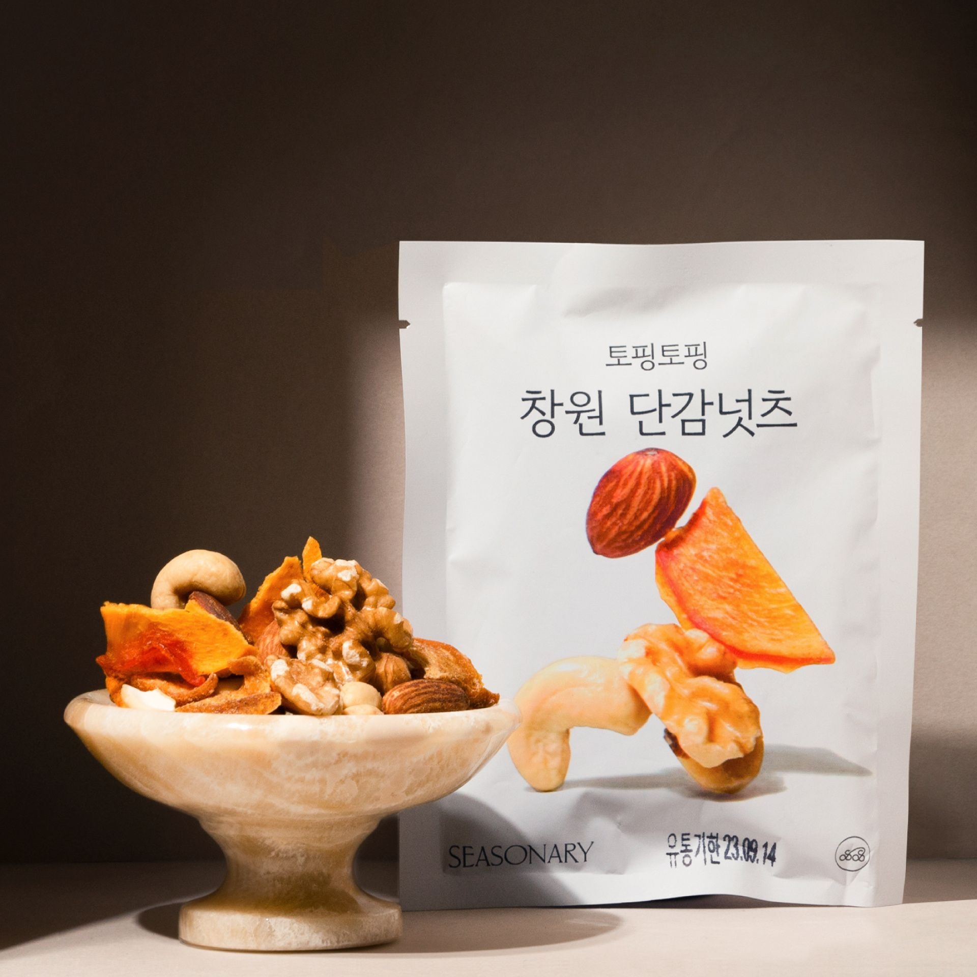 (현대Hmall) [선착순 30%쿠폰] 토핑토핑 단감넛츠 40gx15봉