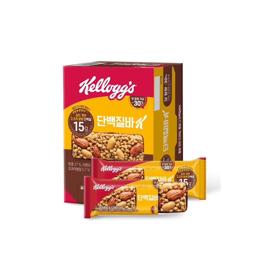 켈로그 (현대Hmall) 켈로그 단백질바K (50g 9개입) 1개