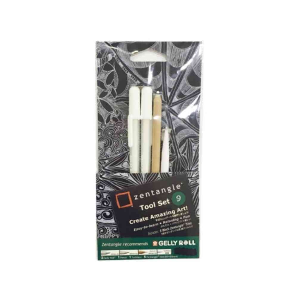 내집방 아트테라피 젠탱글 세트 패턴아트 클립펜