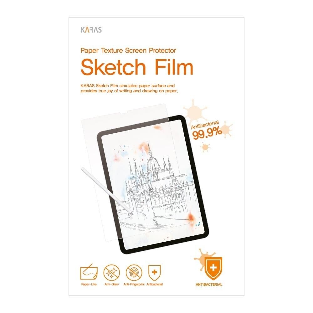 카라스 카라스 (현대Hmall) 애플 MPXT2KH/A용 항균 저반사 종이질감필름K