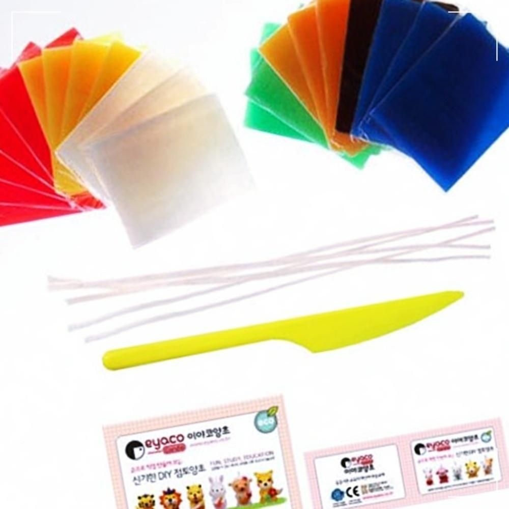 이야코 심지5개 관공서 이야코 - 사무실 43176 학교 양초만들기 20장 양초점토