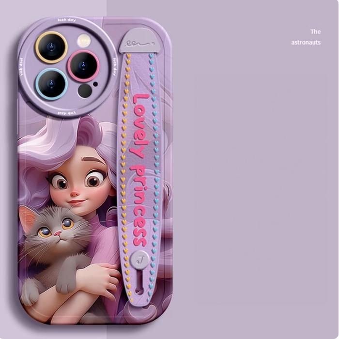 [보리심] 아이폰 전기종1 프로맥스 promax 케이스 소녀와캣