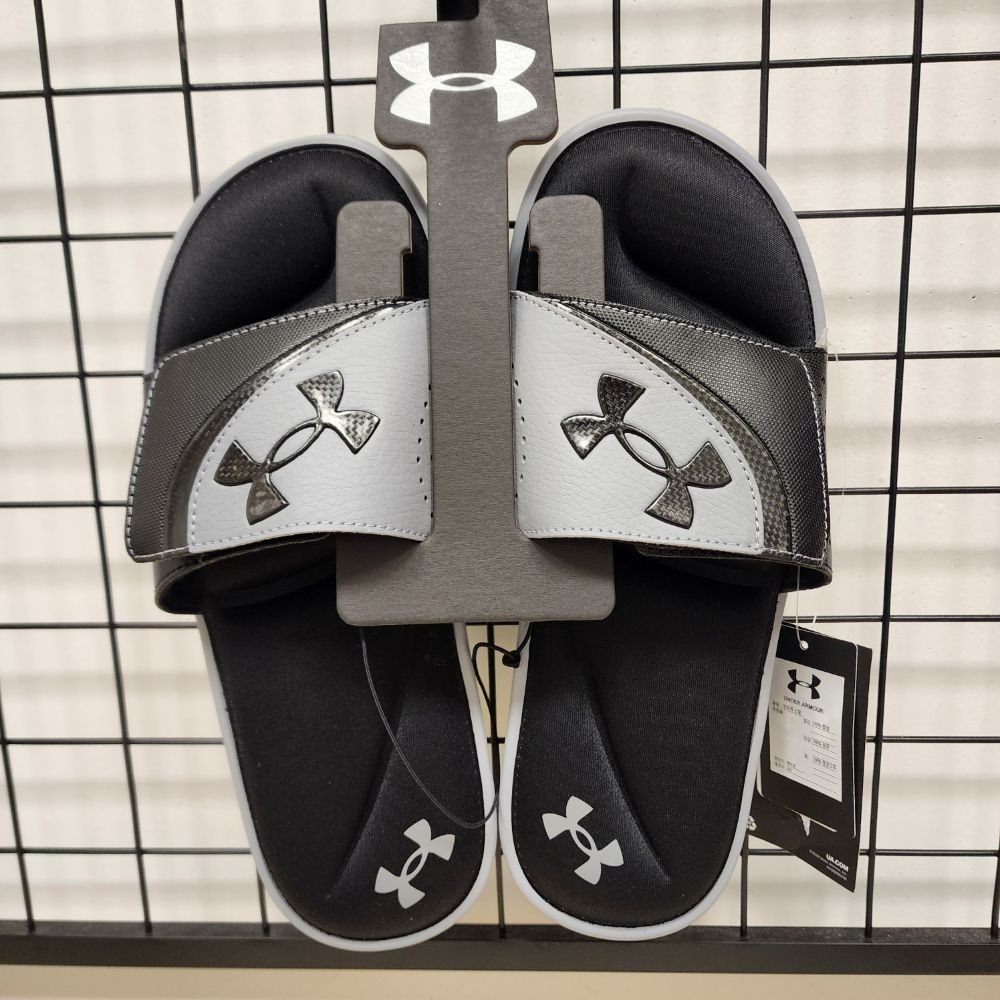 오늘국내출발 언더아머 UA 이그나이트 VI 남성 슬라이드 3022711-002