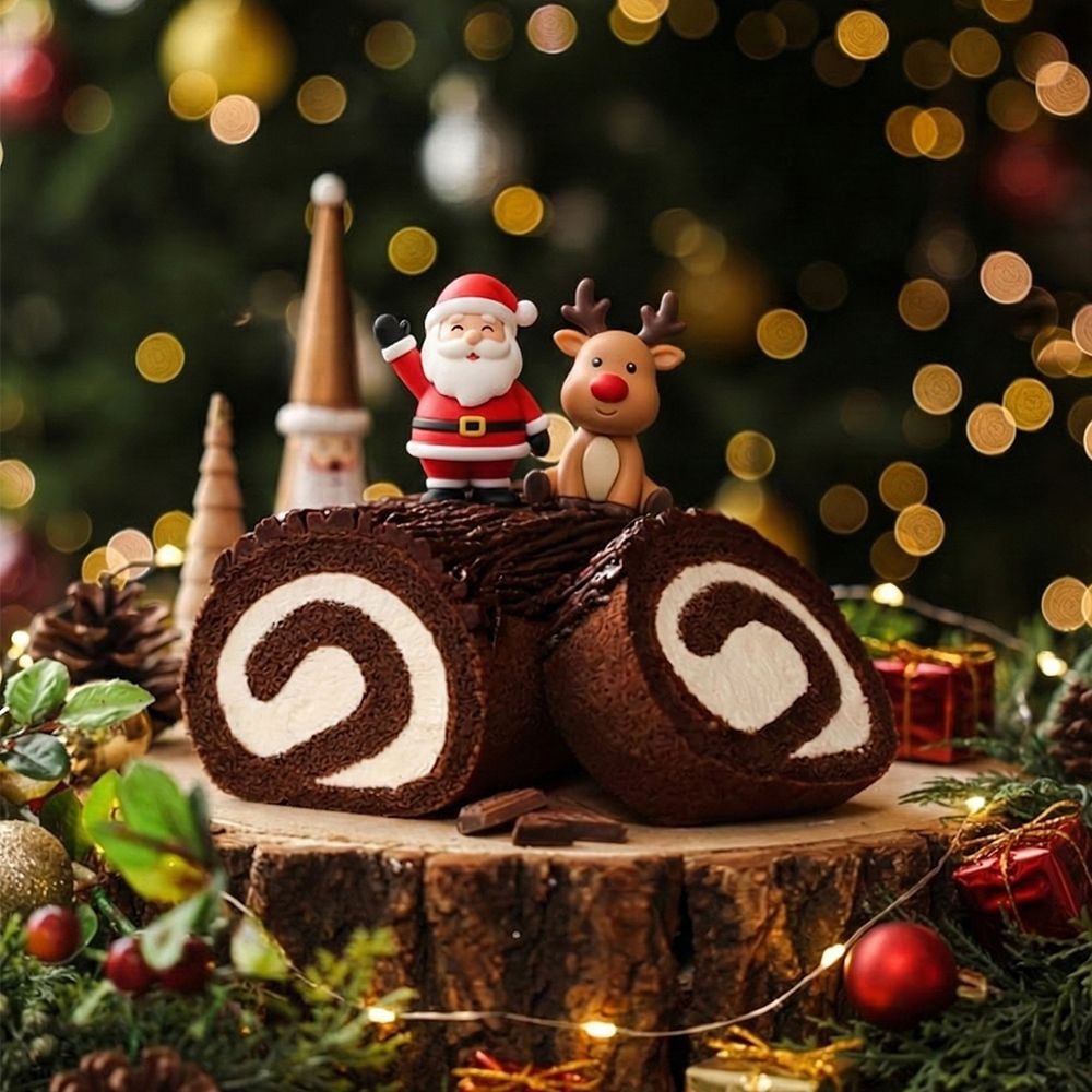 (주)달롤컴퍼니 [달롤] 크리스마스 패키지 글루텐프리 노엘 쇼콜라롤 360g 1개 (냉동)