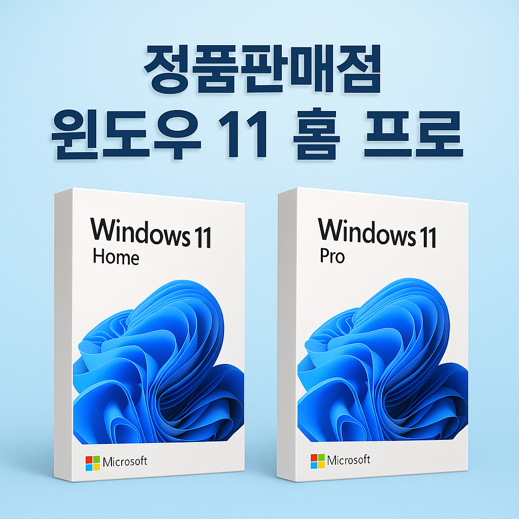 [정품전송]윈도우 11 홈/프로 제품키 한글영구버전