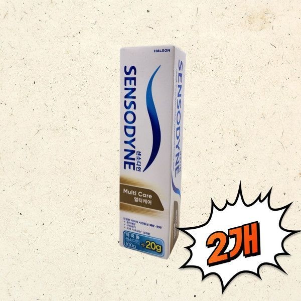 센소다인 센소다인 멀티케어 치약 120g 2개 약국 판매용