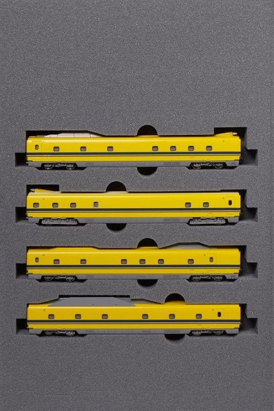 KATO N 게이지 923형 3000계 닥터옐로우 연장 세트(4량) 10-897 철도모형 열차