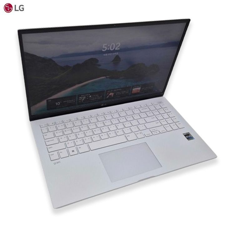 LG [리퍼 중고] LG 15인치 그램 i5 12TH Iris Xe 화이트 가벼운 노트북