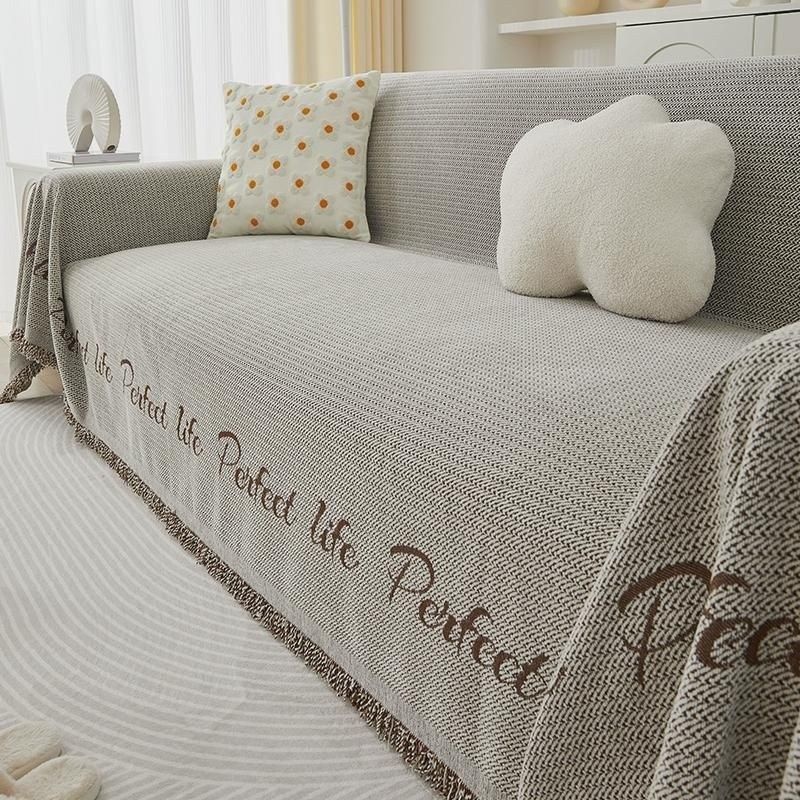 [해외] 두툼한 소파패드 소파커버 퀼팅 순면 누빔 천갈이 3인용 4인용