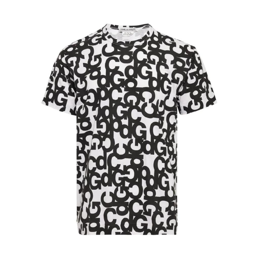 꼼데가르송 코튼 프린트 티셔츠 OZT3080511 TP444681216