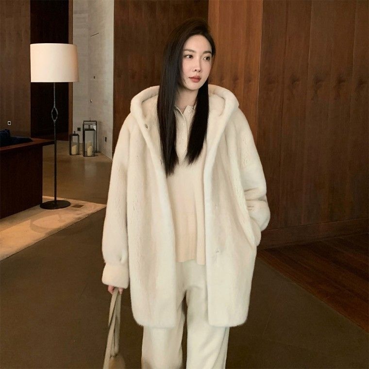 [PAPA.G]털 여성 겨울 코트 롱코트 아우터[인기제품]