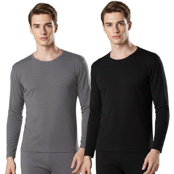 피앤알 [기타 (패플)] [미미캐츠]미미캐츠 국산 뽀송 면 기모 남성 내의 상의 R-3090