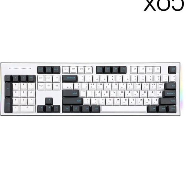 쌍문상회 기계식 키보드 CK01 PBT 이색사출 사이드 RGB (청축)