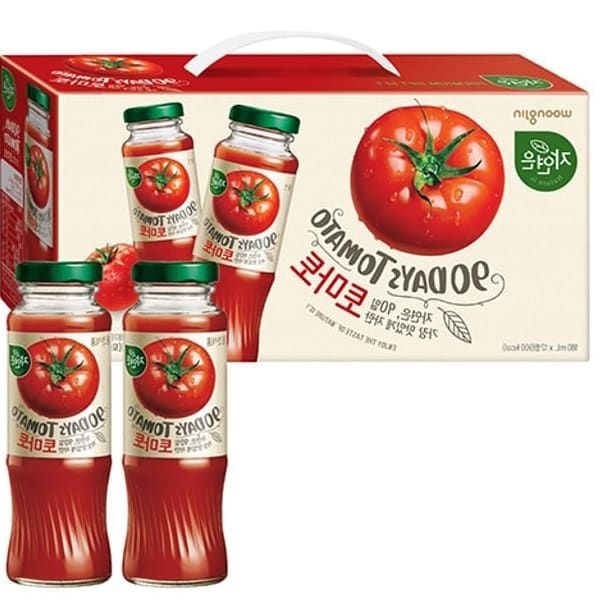 쌍문상회 웅진 자연은 토마토 주스 180ml 12병