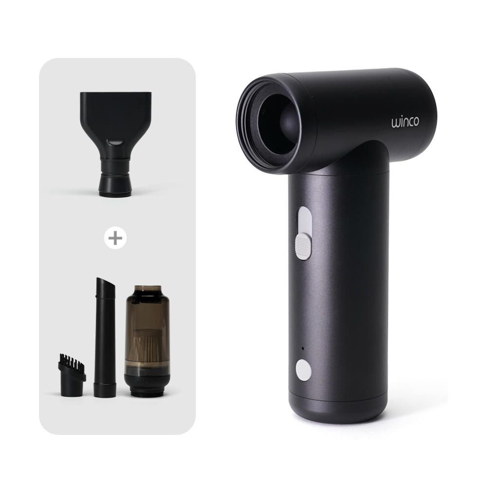 윈코 에어몬스터 Pro 무선 에어건 NEW 블랙 GEPRO-101 1개