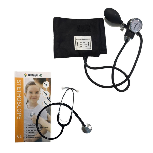 녹십자 [녹십자] 아네로이드 메타 혈압계 HS-2000 + 단면청진기 HS-30A