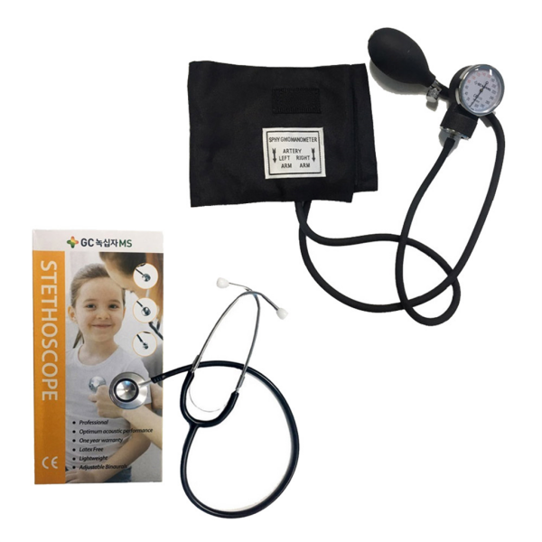녹십자 [녹십자] 아네로이드 메타 혈압계 HS-2000 + 양면청진기 HS-30B