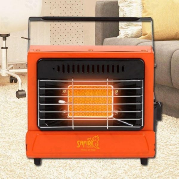 휴대용 가스 세라믹 난방기 캠핑 실내 미니 히터 컬러 감성 인테리어 겨울 보온