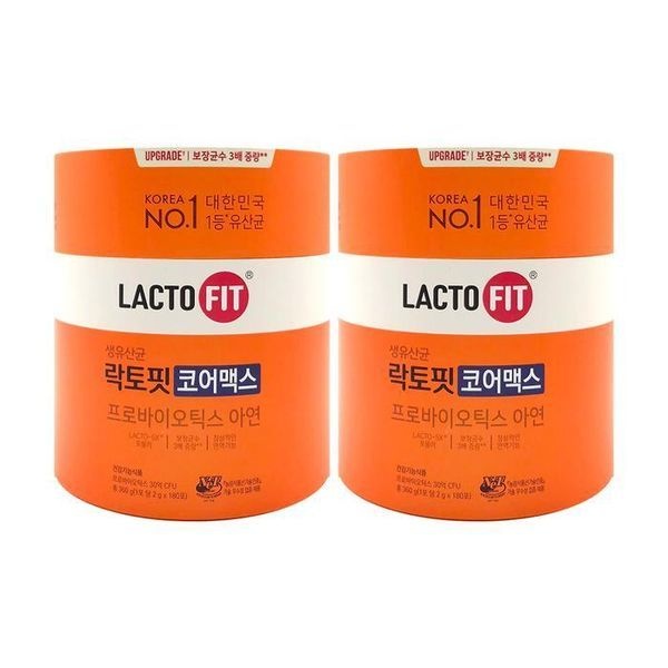 [하프클럽]종근당건강 생유산균 락토핏 코어맥스 2g x 180포 x 2통