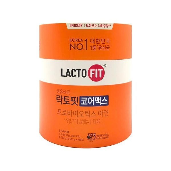 [하프클럽]종근당건강 생유산균 락토핏 코어맥스 2g x 180포 x 1통