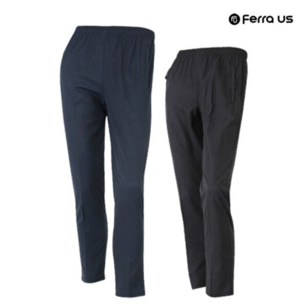 [페라어스] 남성 여름 아웃도어 등산 밴딩 스판 무지 9부 바지