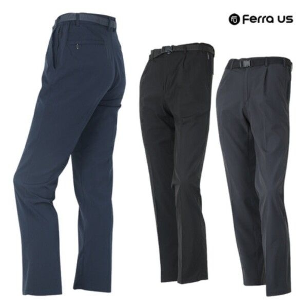 [페라어스] 남성 봄 여름 아웃도어 등산 원턱 벨트 편한 바지