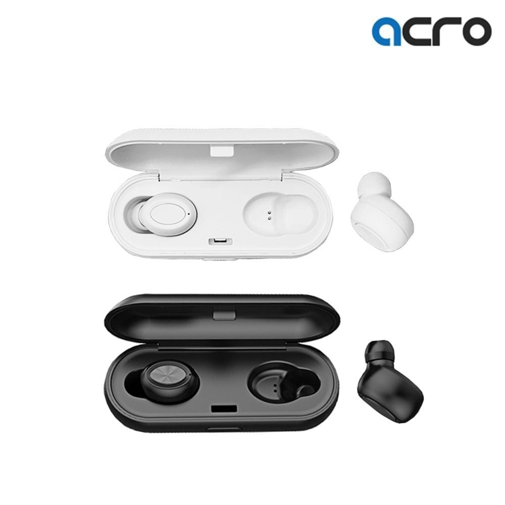 완전무선이어폰 아크로 X1 음악 5.0 통화 생활방수 이어폰 블루투스 자브라