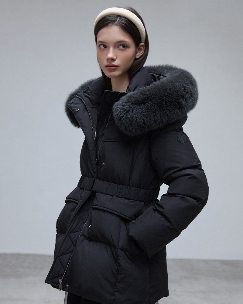 플라스틱아일랜드 [구스]사가퍼 벨티드 플랩 구스 다운 PR4TD581