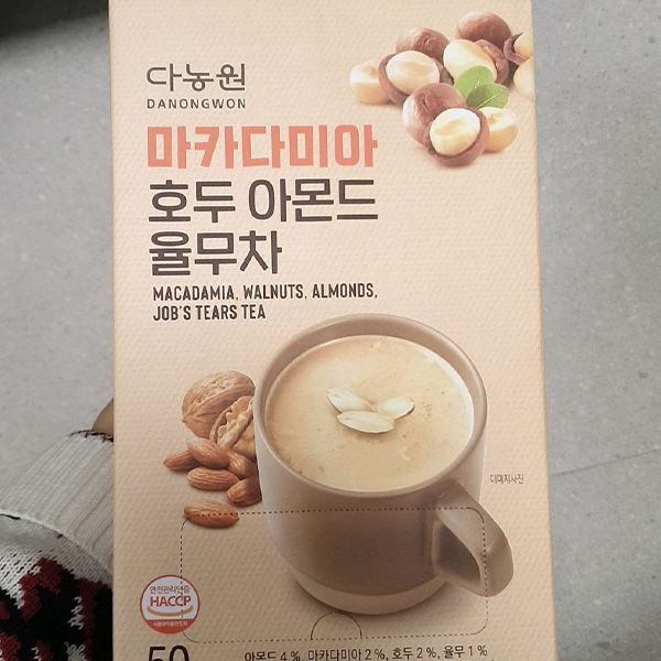 다농원 마카다미아 호두아몬드 율무차 18g x 50입