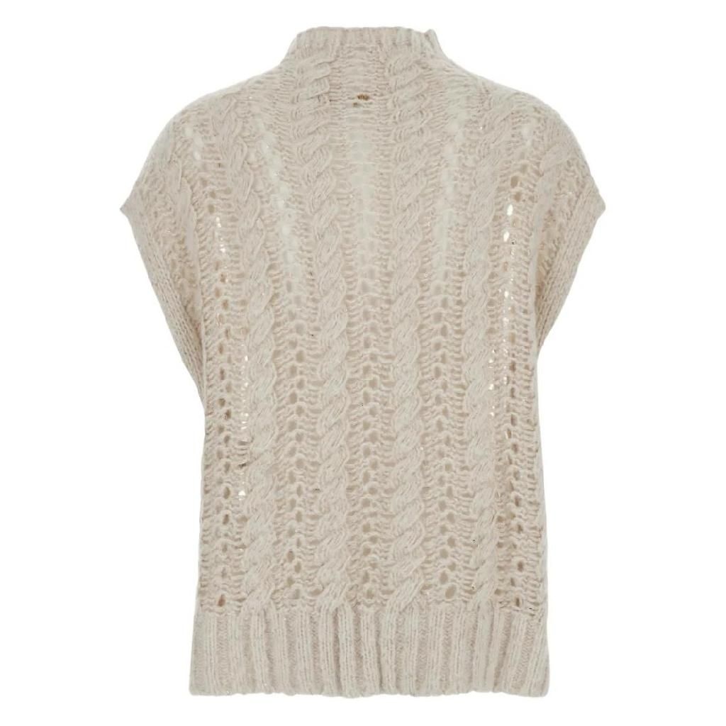 안토넬리 파우스티나 케이블 니트 베스트 41684P40851 TP443498878