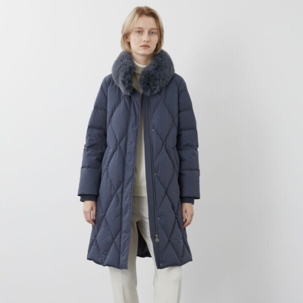 올리비아로렌 [모다아울렛][올리비아로렌]VVPKD3WA471 다이아퀼팅퍼카라다운점퍼 전주김제점