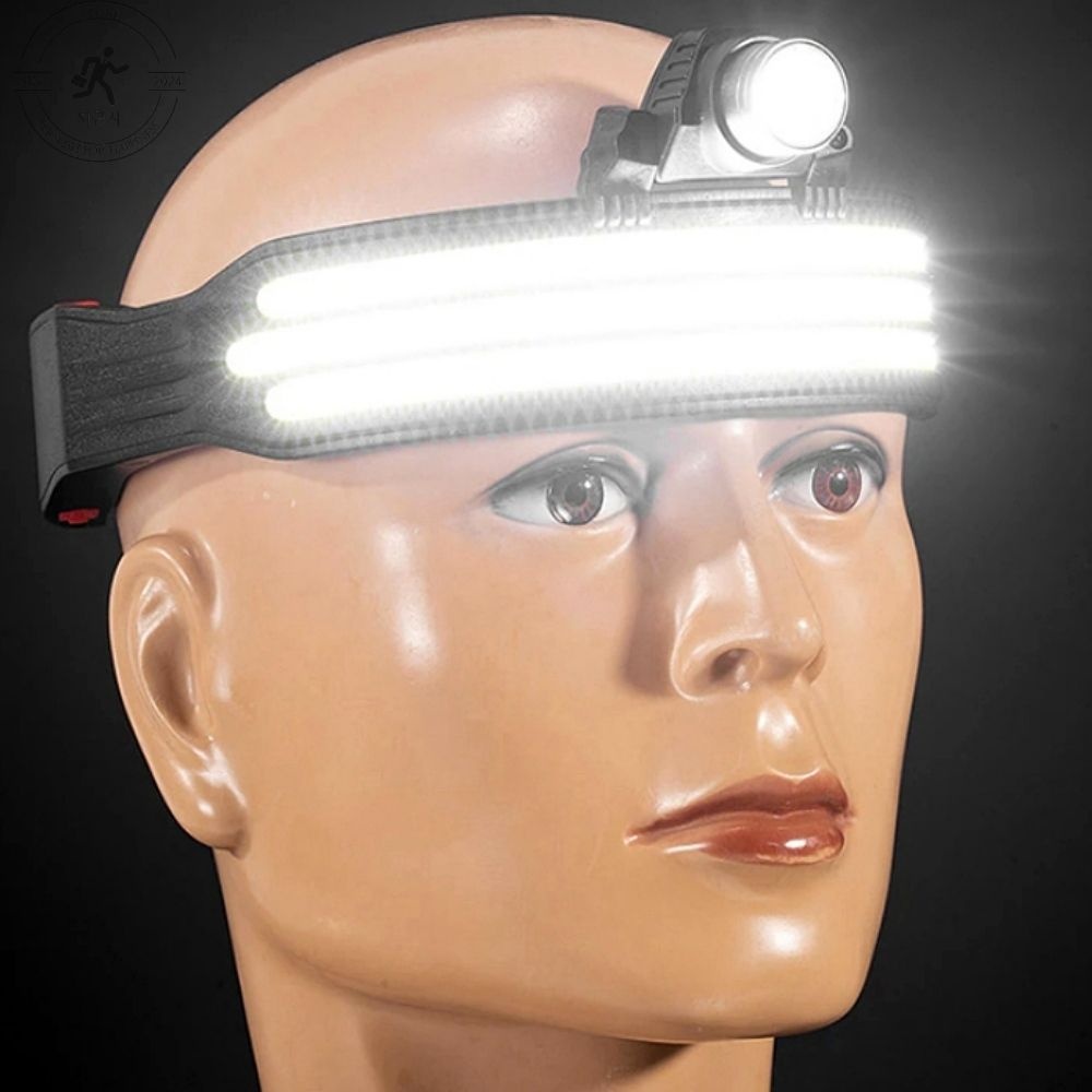 등산렌턴 야간 산행 넓은 시야 헤드조명 머리고정 발기조절 렌턴